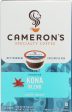 CAMERONS COFFEE: Kona Blend Coffee 12 Ct, 4.33 oz Sale