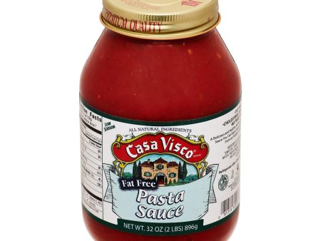 CASA VISCO: Fat Free Pasta Sauce, 32 oz For Discount