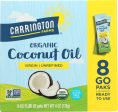 CARRINGTON FARMS: Organic Coconut Oil Unrefined 8 Pack, 4 oz Supply