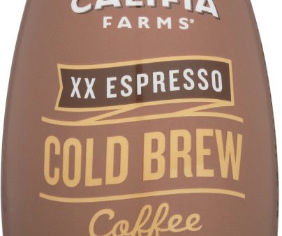 CALIFIA FARMS: XX Espresso Almond Milk Iced Coffee, 10.5 oz Online Sale