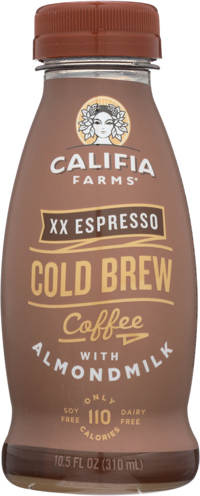 CALIFIA FARMS: XX Espresso Almond Milk Iced Coffee, 10.5 oz Online Sale