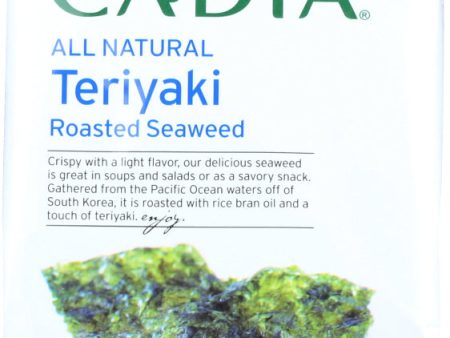 CADIA: Teriyaki Roasted Seaweed, 0.35 oz For Discount