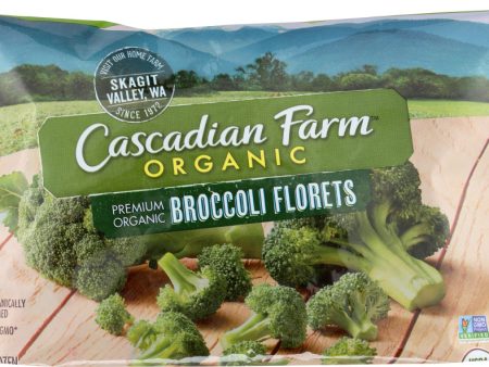 CASCADIAN FARMS: Broccoli Florets, 10 oz Online Sale