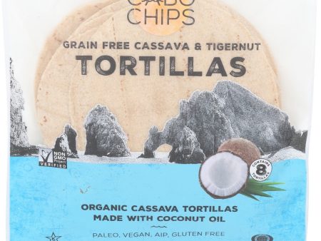 CABO CHIPS: Cassava and Tigernut Tortillas, 9.59 oz Cheap