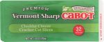 CABOT: Vermont Sharp Cheddar Cheese Cracker Cut Slices, 10 oz For Sale