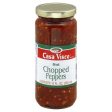 CASA VISCO: Hot Chopped Peppers, 12 oz For Discount