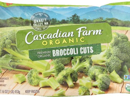 CASCADIAN FARM: Organic Broccoli Cuts, 16 oz For Cheap