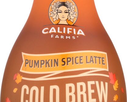 CALIFIA: Pumpkin Spice Latte Cold Brew Coffee, 48 oz Online now