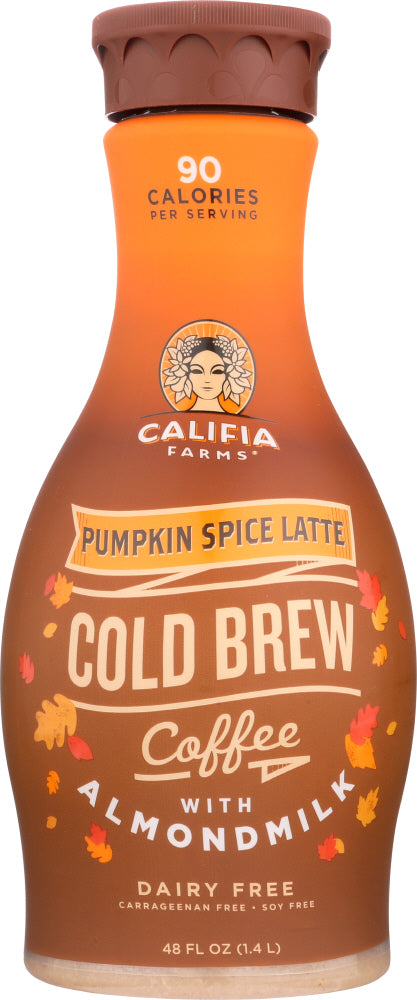 CALIFIA: Pumpkin Spice Latte Cold Brew Coffee, 48 oz Online now