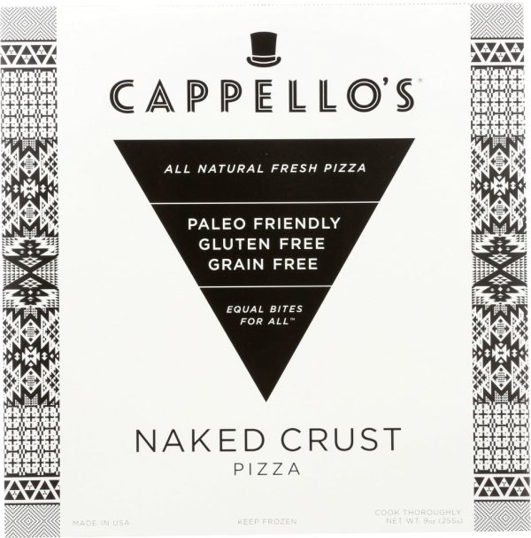 CAPPELLOS: Grain Free Naked Crust Pizza, 9 oz Online now