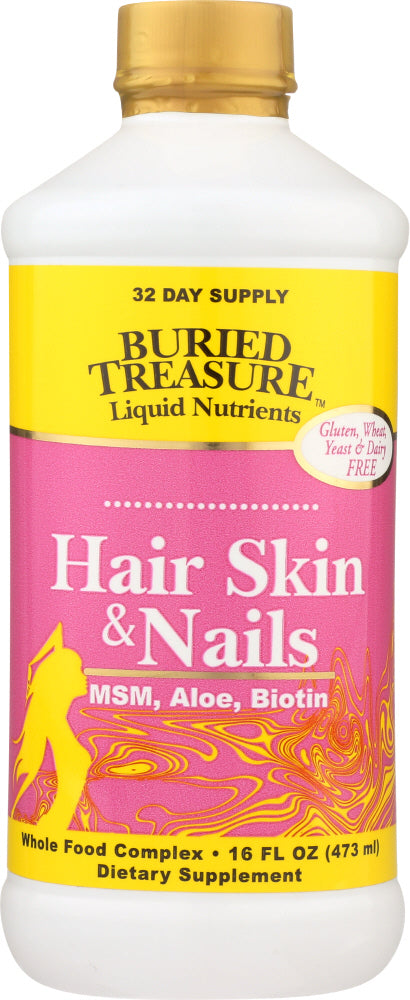 BURIED TREASURE: Hair and Skin Nails Liquid, 16 fo Online