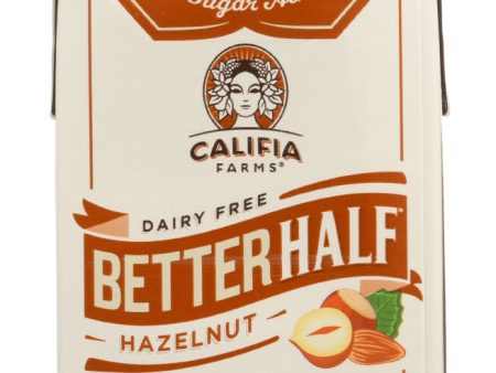 CALIFIA: Better Half Hazelnut Creamer, 16.9 oz For Sale