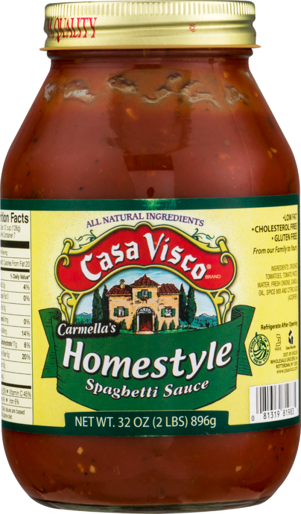 CASA VISCO: Homestyle Pasta Sauce, 32 oz Hot on Sale