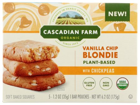 CASCADIAN FARM: Bar Sft Bk Vnila Blond, 6.5 oz on Sale