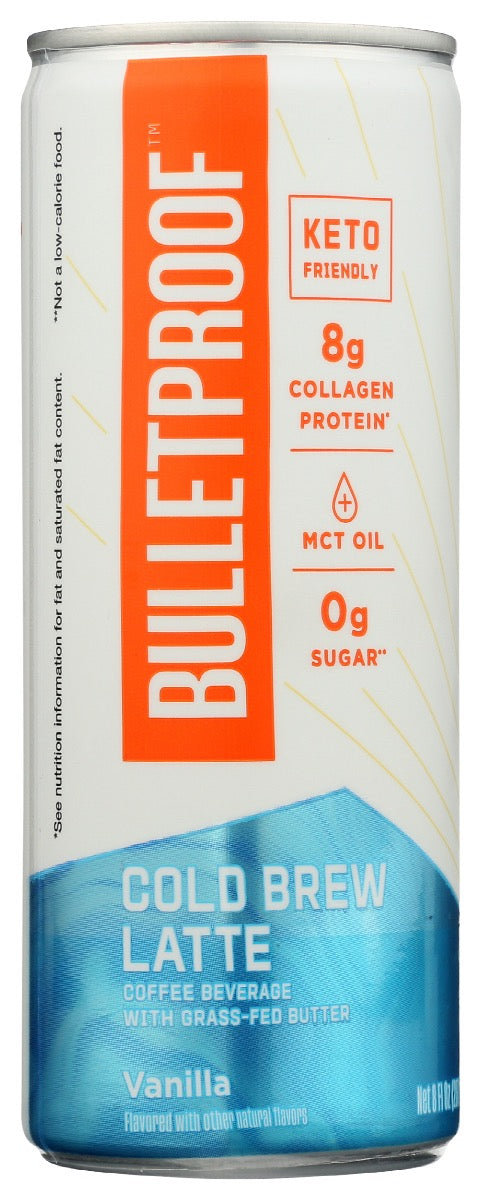 BULLETPROOF: Coffee Rtd Cld Brw Vnla, 8 fo Supply