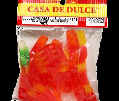 CASA DE DULCE: Gummy Worms, 5 oz on Sale