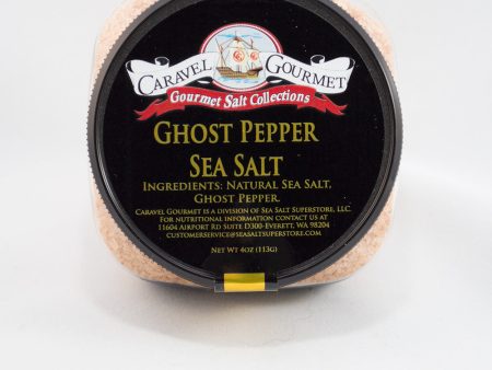 CARAVEL GOURMET: Sea Salt Ghost Pepper, 4 oz For Discount