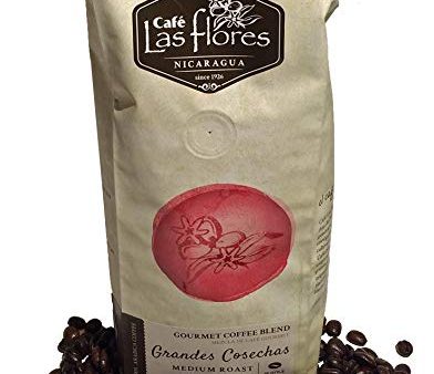 CAFE LAS FLORES: Coffee Whole Bean Medium Roast, 16 oz For Cheap