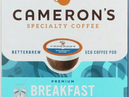 CAMERONS COFFEE: Breakfast Bold Coffee Pods Single Serve, 12 ea Fashion