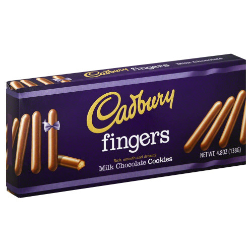 CADBURY: Cookie Fingers Milk, 4.8 oz Discount