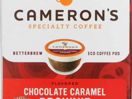 CAMERONS COFFEE: Chocolate Caramel Brownie Coffee 12 ct, 4.33 oz Online