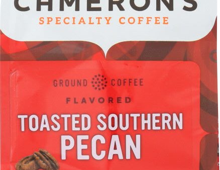 CAMERONS COFFEE: Coffee Ground Toasted Southern Pecan, 12 oz For Sale