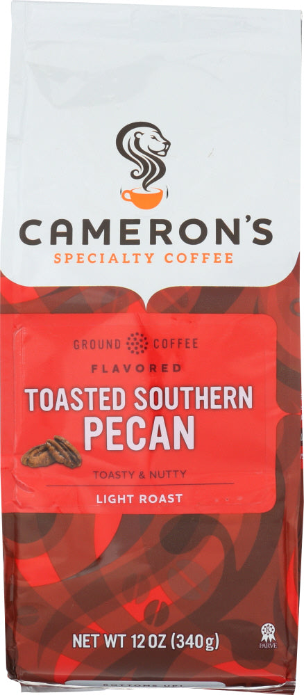 CAMERONS COFFEE: Coffee Ground Toasted Southern Pecan, 12 oz For Sale