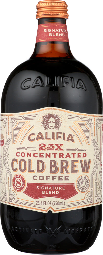 CALIFIA: Concentrated Cold Brew Coffee Signature Blend, 25.4 oz Hot on Sale