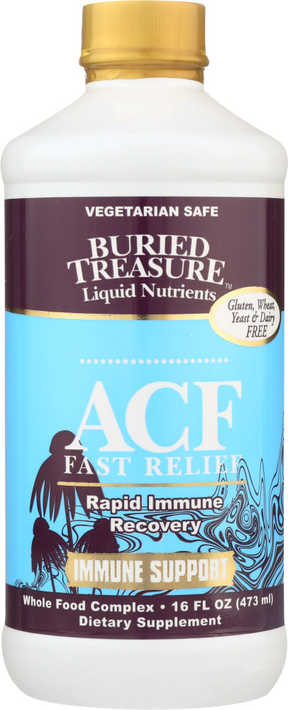 BURIED TREASURE: ACF Fast Relief Immune Formula, 16 Oz Fashion