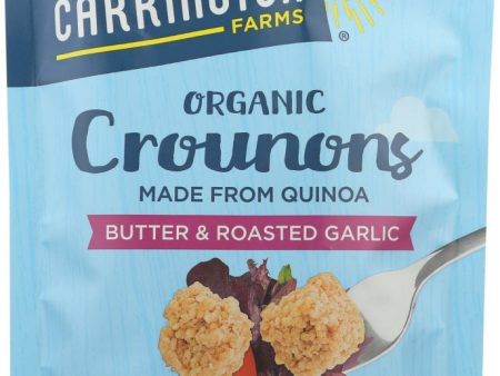 CARRINGTON FARMS: Crounons Butter Roasted Garlic, 4.75 oz Cheap