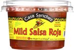 CASA SANCHEZ FOODS: Mild Salsa Roja, 15 oz Supply