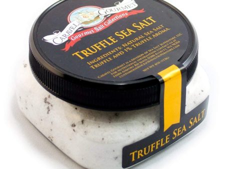 CARAVEL GOURMET: Sea Salt Italian Black Truffle, 4 oz Hot on Sale