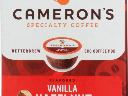 CAMERONS COFFEE: Vanilla Coffee Hazelnut SS, 4.33 oz Online now