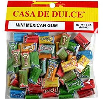 CASA DE DULCE: Gum Mini Mexican, 3 oz For Discount