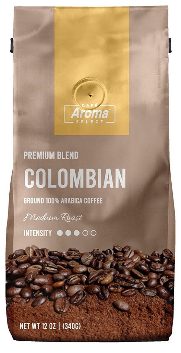 CAFE AROMA SELECT: Coffee Select Columbian, 12 oz Online Hot Sale