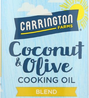 CARRINGTON FARMS: Coconut and Olive Cooking Oil, 16 oz Online now