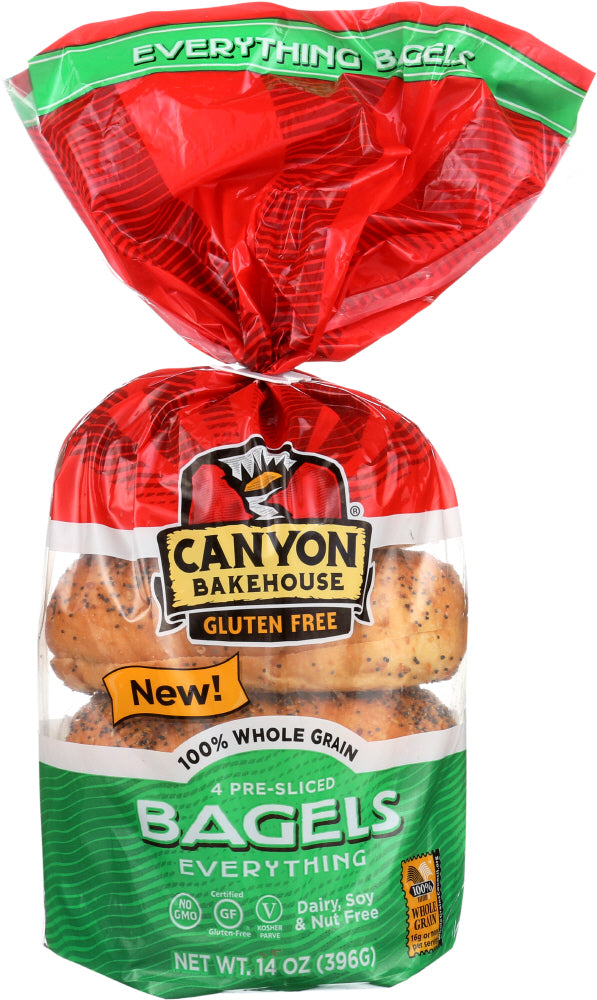 CANYON BAKEHOUSE: Everything Bagel Gluten Free, 14 oz Supply