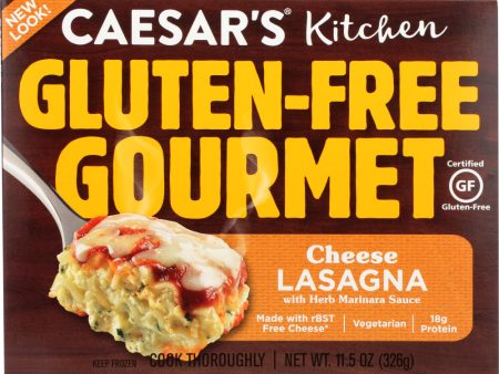 CAESARS KITCHEN: Cheese Lasagna with Herb Marinara Sauce, 11.5 oz Discount