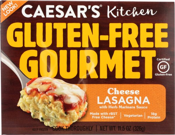 CAESARS KITCHEN: Cheese Lasagna with Herb Marinara Sauce, 11.5 oz Discount