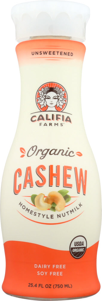 CALIFIA: Organic Cashew Homestyle Nutmilk, 25.40 oz on Sale