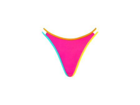 Twin Strap Cheeky Bikini Bottom - Confetti Supply