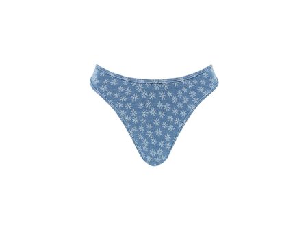 Modest Bind Full Coverage Bikini Bottom - Daisy Denim Discount