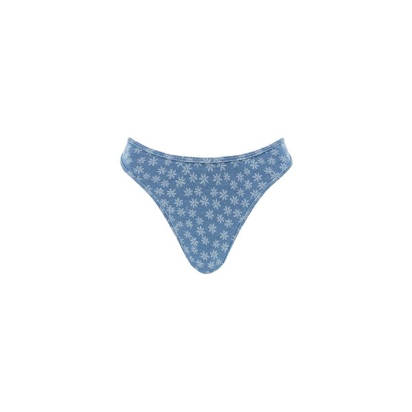 Modest Bind Full Coverage Bikini Bottom - Daisy Denim Discount