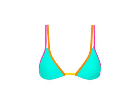 Twin Strap Bralette Bikini Top - Confetti Discount