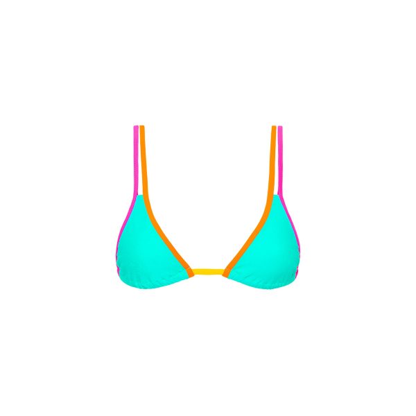 Twin Strap Bralette Bikini Top - Confetti Discount