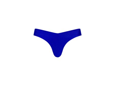 Cheeky V Bikini Bottom - Malibu Blue Online Sale