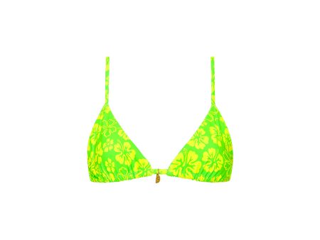 Bralette Bikini Top - Aloha Lime For Cheap