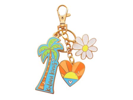 Keychain - Aqua Atomic Daisy Online