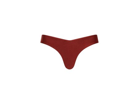 Cheeky V Bikini Bottom - Sweet Cinnamon Online now