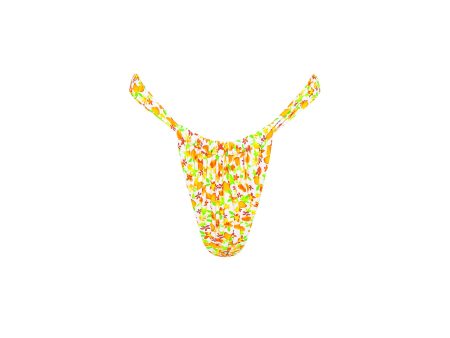 Ruched Thong Bikini Bottom - Coco Mango Online